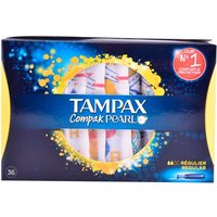 Tampax Compak Pearl Regular - 36 st