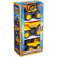 Teamsterz JCB Tough Trucks – 3 Pack