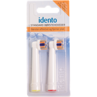 Idento Standard borsthuvud - 2 st