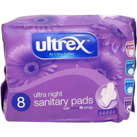 Ultrex Ultra Nattbind med Vingar – 8 st