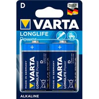 Varta Longlife Power LR20/D-batterier - 2 st