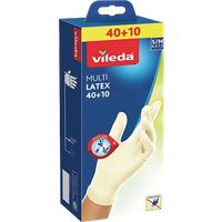 Vileda Multi Latex S/M Handskar för engångsbruk - 50 st
