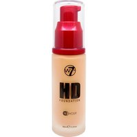 W7 HD Foundation - Färsk Beige