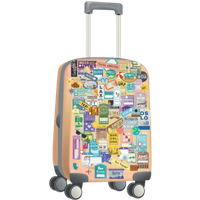 Walplus Dekorationsklistermärken - Klassiska bagageklistermärken