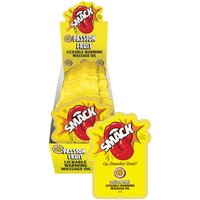 SMACK Lickable Warming Body Massage Oil 3ml x 36 Display, Passion Fruit