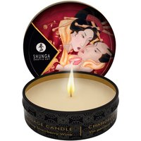 Shunga Mini Massage Candle Sparkling Strawberry Wine 30ml