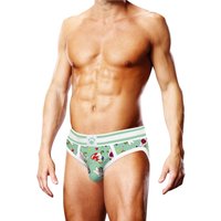 Prowler Unicorn Hearts Brief Green & White, XXL
