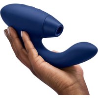 Womanizer Duo 2 Rechargeable Silicone G-Spot and Clitoral Stimulator, Blue