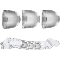 Oxballs ADJUSTfit Bullet Cocksheath Inserts Clear (3 Pack)