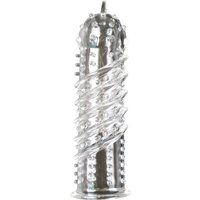 Me You Us Orgasma Textured Rubber Sleeve Clear