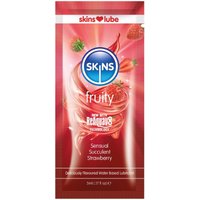 Skins Strawberry Water Based Lubricant 5ml