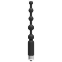 Me You Us Anovibe Vibrating Anal Beads Black