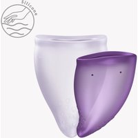 Fun Factory Fun Cup Explore Kit Menstrual Cups (2 Pack)