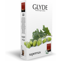 Glyde Super Max Vegan Condoms 10 Pack
