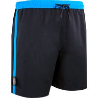 Herren Badehose mit Muster Streifen Blau