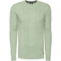 Super-Slim-Fit Streetwear Fein Strick Pullover