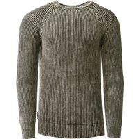 Verwaschener Strickpullover im Vintage Look