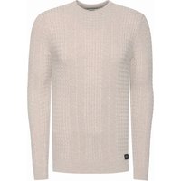 Super-Slim-Fit Streetwear Fein Strick Pullover