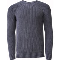 Verwaschener Strick Pullover im Vintage Look