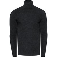 Slim Fit Feinstrick Business Rollkragen-Pullover