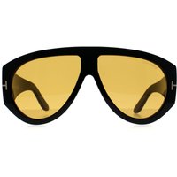 Tom Ford Bronson FT1044 01E glänzend schwarz braun Sonnenbrille