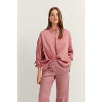 Bugatti Damen Hemdbluse aus Baumwoll-Satin