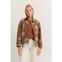 Bugatti Damen Jacke mit Umlegekragen