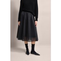 Bugatti Damen Mesh-Rock mit elastischen Bündchen