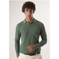 Pullover Pullover Mit Polo-Kragen Und Knöpfen