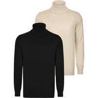 Pullover Rollkragenpullover 2Er-Pack