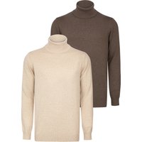Pullover Rollkragenpullover 2Er-Pack