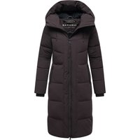 Navahoo Damen Winter Steppmantel SCHOKOKUSS – elegant, warm & funktional