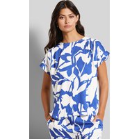 Bugatti Damen Bluse mit überschnittenen Schultern