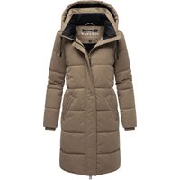 Navahoo Wintertanz Damen Winter Steppjacke mit abnehmbarer Kapuze