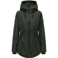 Navahoo Damen Übergangsjacke Blumentanz mit Kapuze