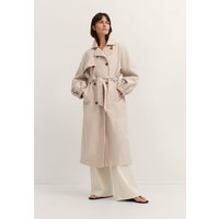 Bugatti Damen Trenchcoat wasserabweisend mit Bindegürtel
