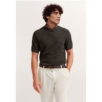Bugatti Herren Strick-Shirt Regular Fit aus einem Baumwollmix