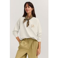 Bugatti Damen Sweatshirt aus elastischer Baumwollqualität