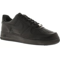 Nike Damen Sneakers Air Force 1 07 Schnürschuh schwarz