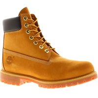 Timberland Herren Smart Boots Premium 6 Zoll wasserdichtes Leder Schnürschuhe tan