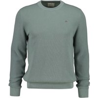 Gant Micro Textured Cotton C-Neck Strickpullover