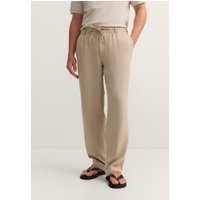 Bugatti Herren Chino Regular Fit aus Leinen-Baumwolle
