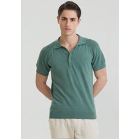 Polo Shirt Kurzarm Strick-Polo Shirt Kurzarm