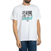 Weekend Offender Terrace Grafik-T-Shirt, Weiß