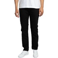 Levi's 502 Normale Taper Jeans, Schwarz