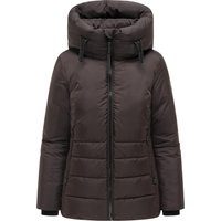 Navahoo Damen Winter Steppjacke Waldengel mit Kapuze