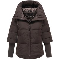 Navahoo Damen Winter Steppjacke Lotusherz XIV – warm, funktional & urban