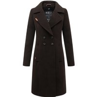 Navahoo Damen Trenchcoat Wooly – Premium Wintermantel mit Eleganter Passform