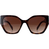 Prada Square Damen Havanna Braun Farbverlauf PR19ZS
