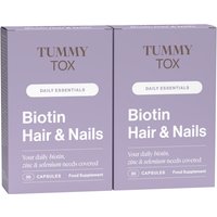 Biotin Hair & Nails 2-pack – Biotin 10,000 µg + Zinc + Selenium